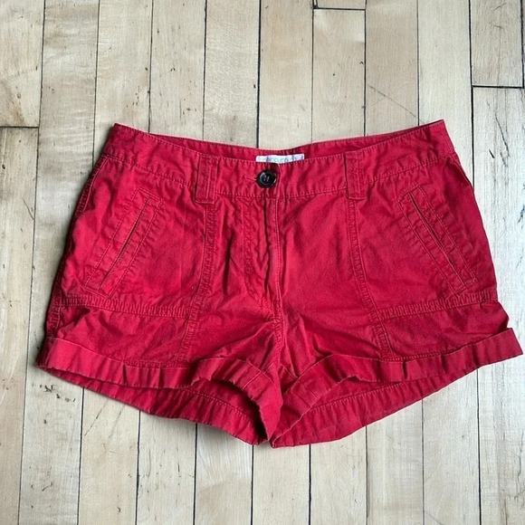 Forever 21 Red Shorts | Red Shorts | Forever 21 | Cotton Shorts - Picture 3 of 7
